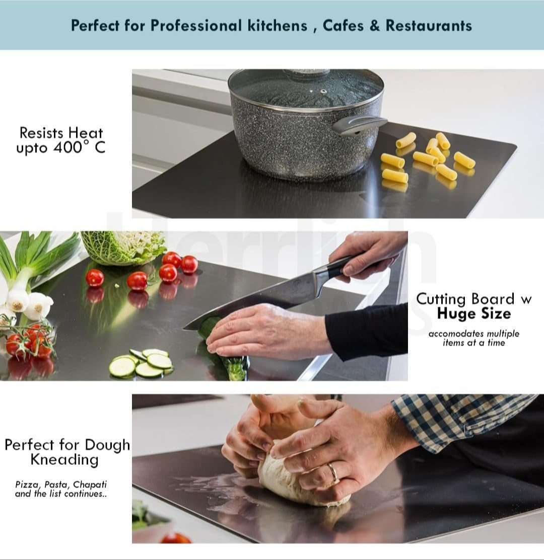 Stainless Steel Chopping Board (35x31cm)