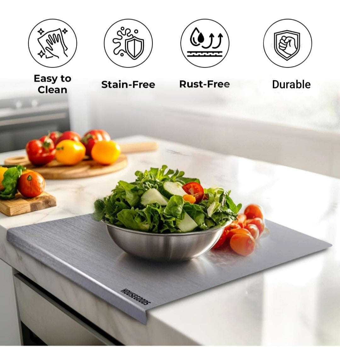 Stainless Steel Chopping Board (35x31cm)